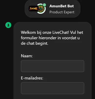 amunbet casino hulp